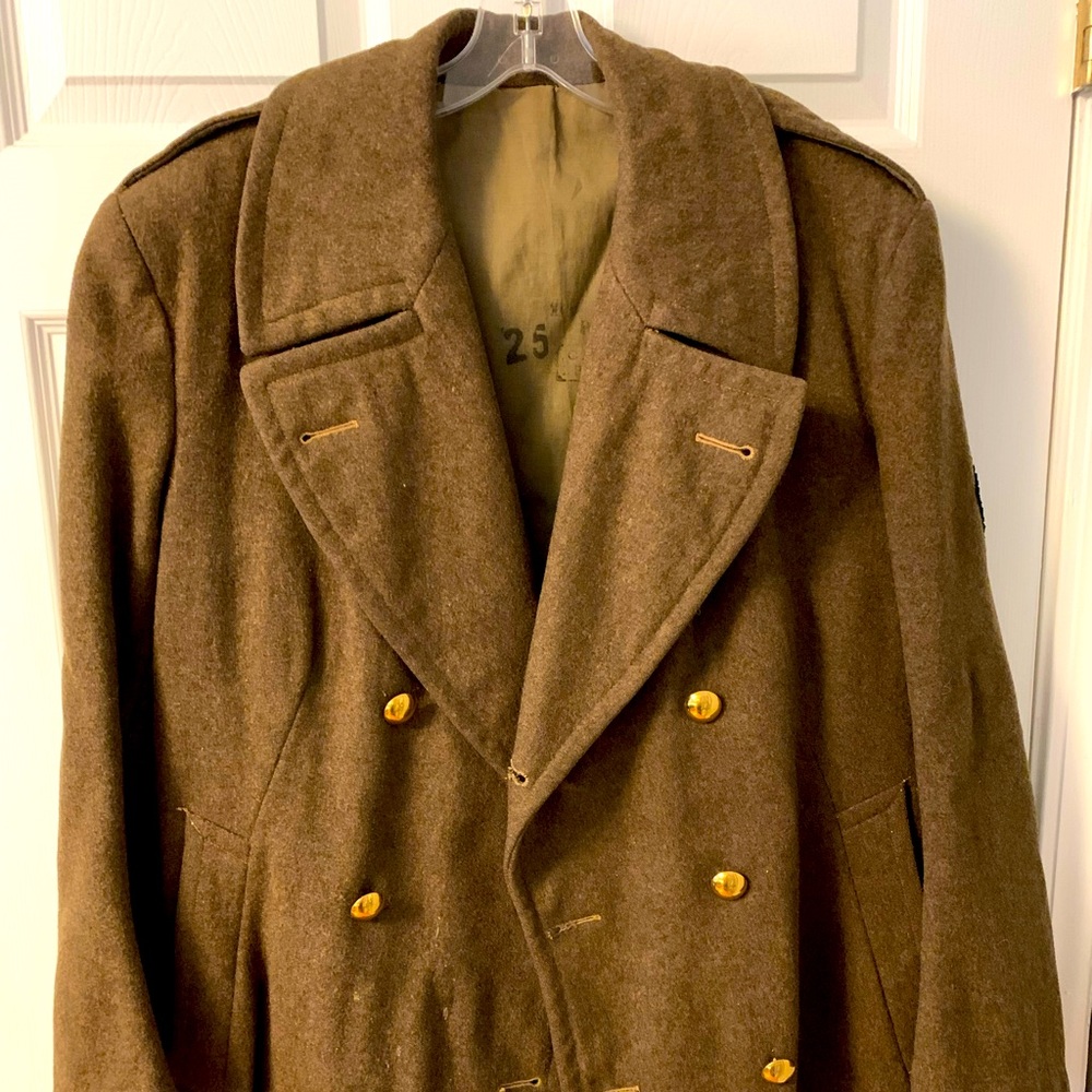 Vintage European Pea Coat